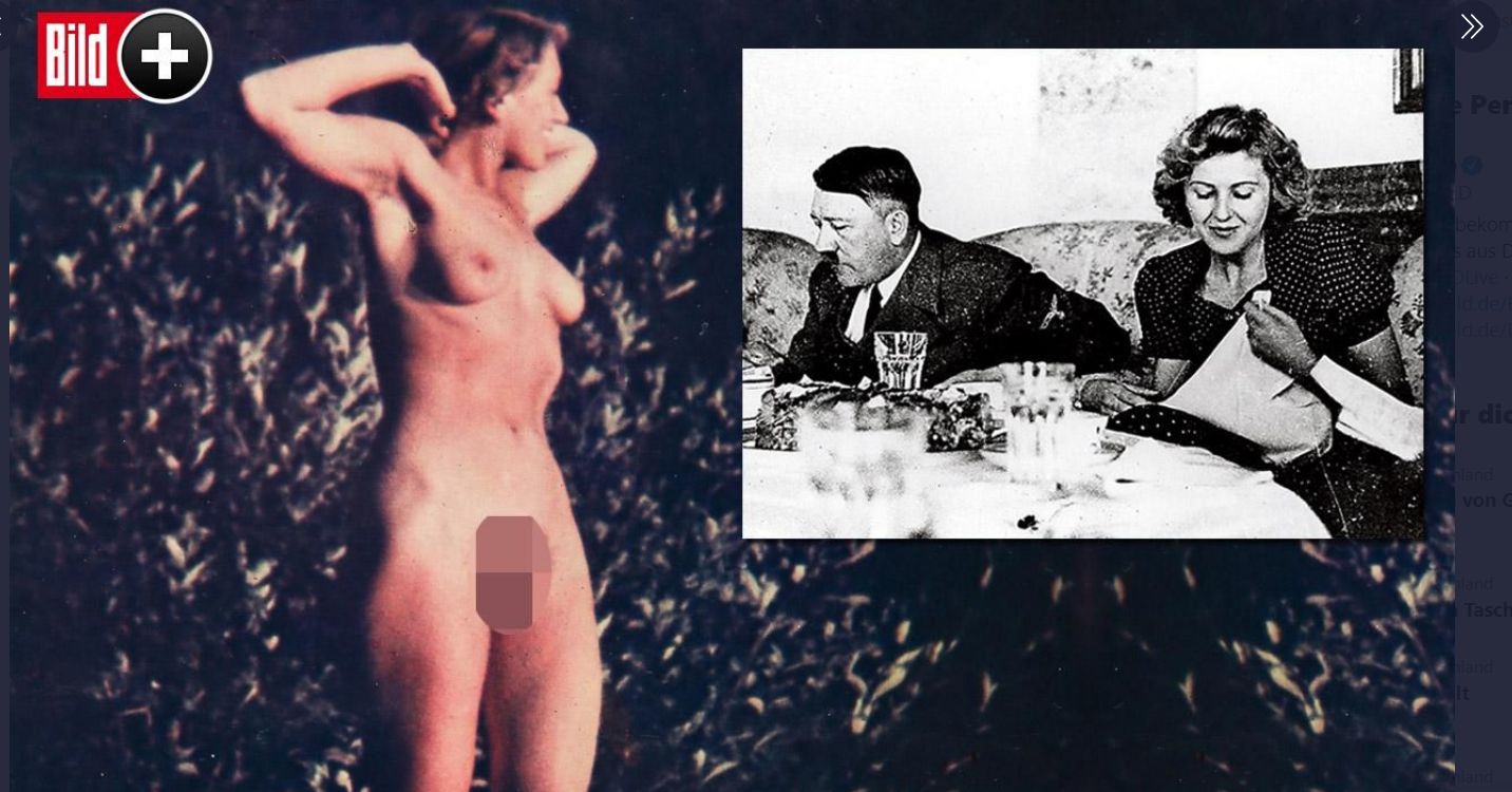 Sex sells, Hitler sells: Im Jahr 2016 tauchten angebliche Nacktaufnahmen vo...